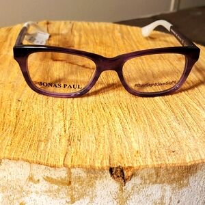 Jonas Paul Miles/Maddie Eyeglass Frames in Plum